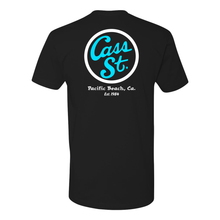 Load image into Gallery viewer, Cass Street Blue Logo - T-Shirt
