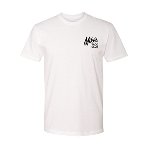 Mike's Taco Club - White/Black